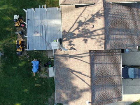 Roof inspection detail 4 — facing E