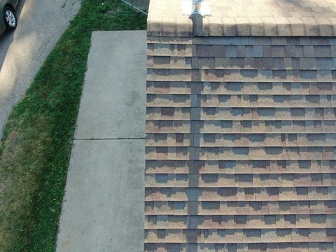 Roof inspection detail 22 — facing N