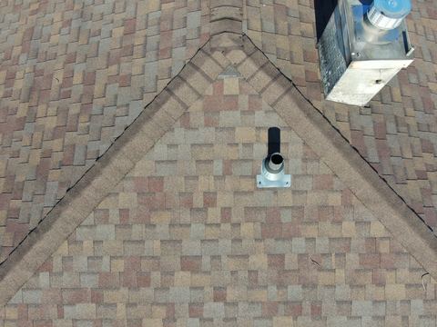 Roof inspection detail 30 — facing S