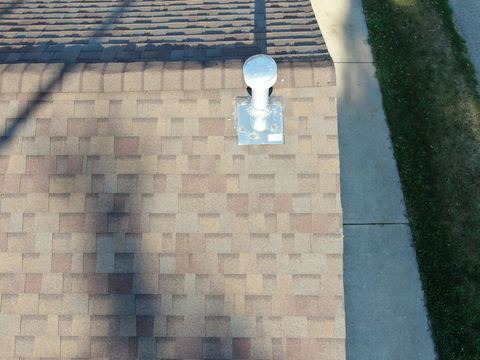 Roof inspection detail 44 — facing S