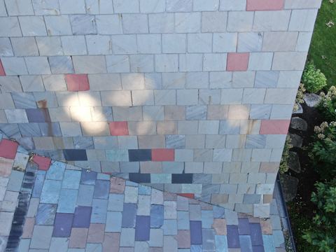 Roof inspection detail 5 — facing E