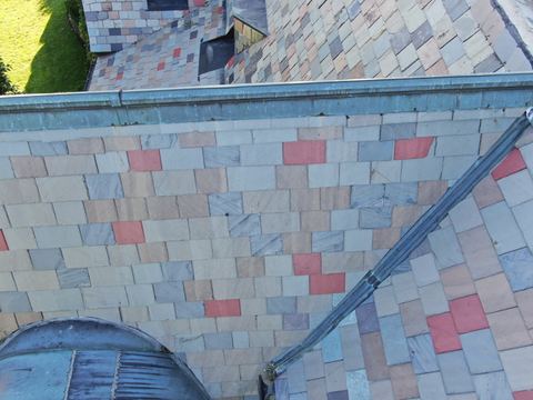 Roof inspection detail 11 — facing W