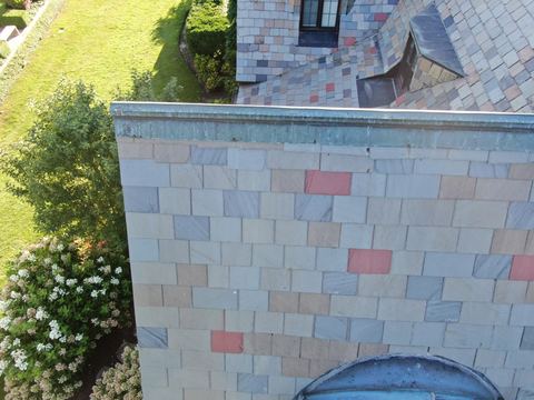 Roof inspection detail 12 — facing W
