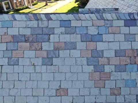 Roof inspection detail 13 — facing W