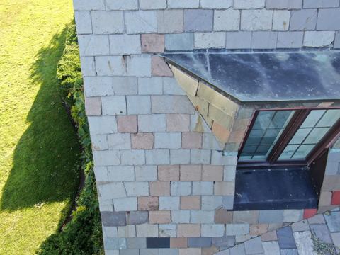 Roof inspection detail 15 — facing W