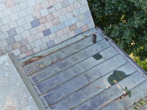 Roof inspection detail 17 — facing NW