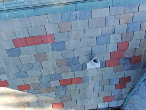 Roof inspection detail 20 — facing SSW